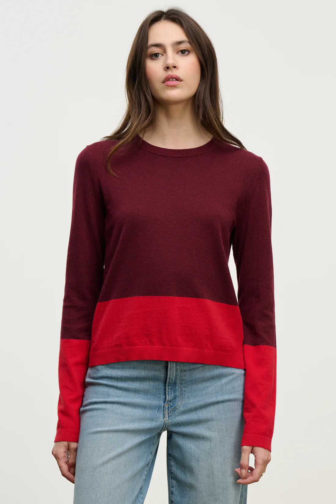 ROXY SWEATER IN SYRAH