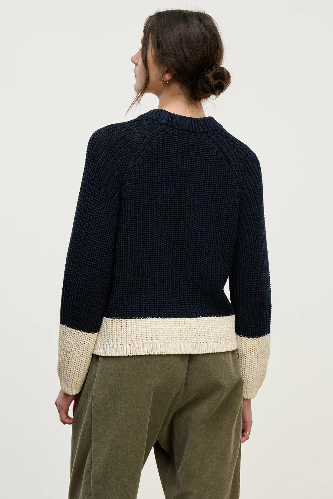 SHAY SWEATER IN NAVY