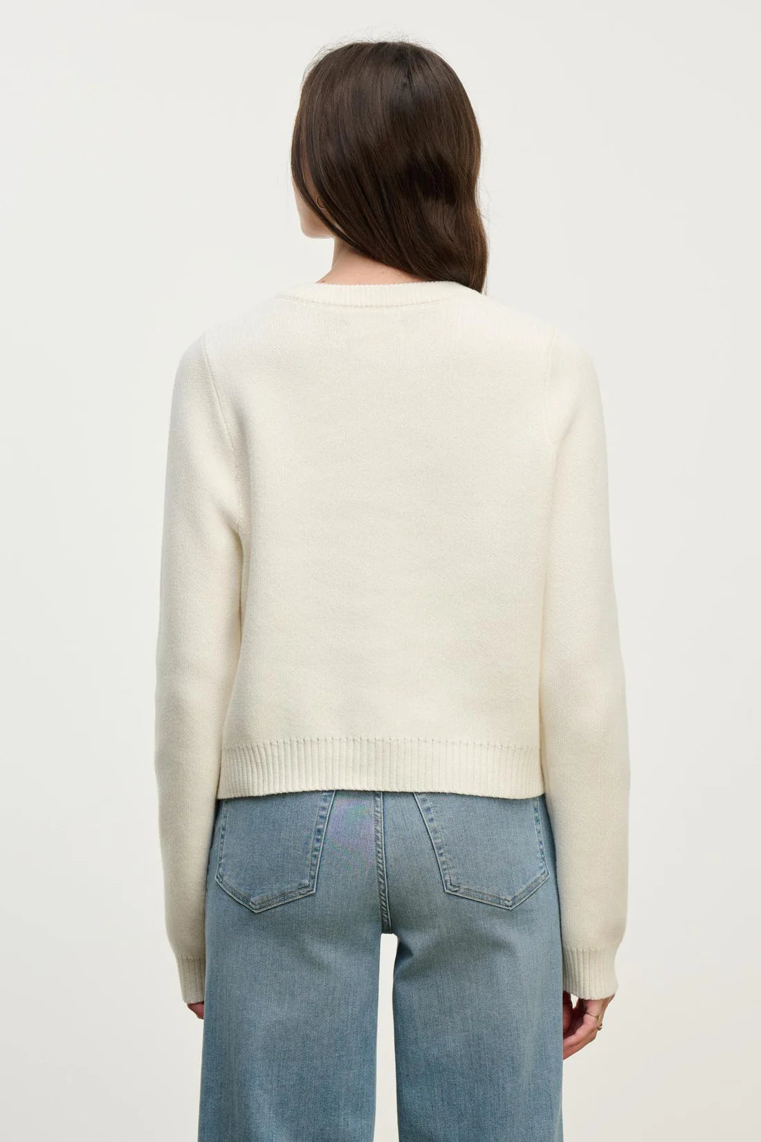 MAHAL CARDIGAN IN MILK